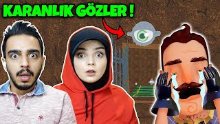 WİLSON VE GÖZLERİN GİZEMİ👁️ Hello Neighbor Mod [upl. by Oirretno772]