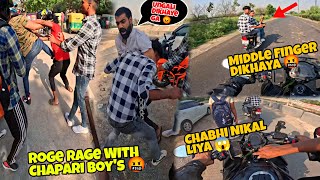 Extreme Road Rage🤕 Gangster ke saath fight😱 पुलिस Complaint हो गई😭 roadrage bikestunt z900 [upl. by Kiraa]