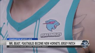 Hornets launch jersey patch deal with YouTuber MrBeast [upl. by Munsey]