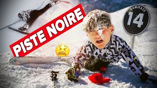 72H POUR PISTE NOIRE  mdr jai jamais skié ⛷ [upl. by Lleinad519]