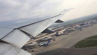 Awesome British Airways 777300ER takeoff from London Heathrow Airport [upl. by Hiltner590]