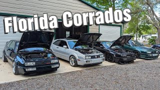 Florida VW Corrado Gathering  VRT Ride Along [upl. by Natsuj]