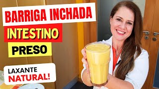 Café da Manhã para BARRIGA INCHADA e INTESTINO PRESO  LAXANTE NATURAL Gostoso Rápido e Fácil [upl. by Samala436]