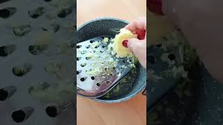 how to grate ginger for ginger tea how howto shorts [upl. by Adohr951]