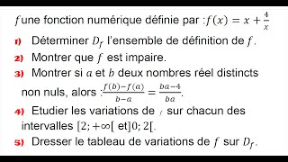 Généralités sur les fonctions  Exercice très important [upl. by Orabel]