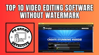 Top 10 Video Editing Software for Low End PC Without Watermark [upl. by Timrek186]