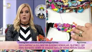 Derya Baykalla Gülümse Oya İşi Yapımı [upl. by Buckie288]