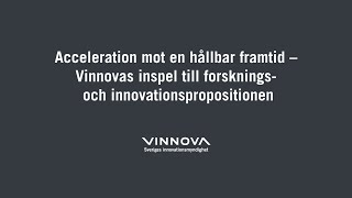 Acceleration mot en hållbar framtid 22 november 2023 [upl. by Kinnon]