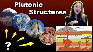 Plutonic Structures When Magma Cools Below Earths Surface Igneous Petrology 4  GEO GIRL [upl. by Sig]