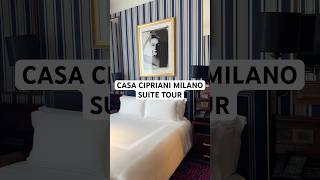 Suite Tour Casa Cipriani Milano 🔑 The Hidden MembersOnly Oasis You Can’t Just Book viralshorts [upl. by Esekram]