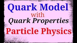 Quark Model  properties of quark model  Particle Physics  NET  JEST  GATE Physics [upl. by Wilonah]