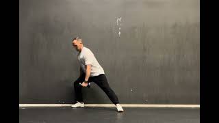 Rotational Lunge with Dual DB from Hip to Floor [upl. by Vannie635]