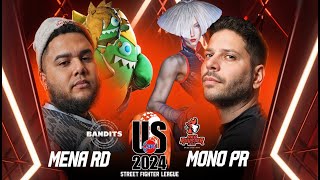 MENARD VS RED MONO PR 🕹️STREET FIGHTER 6 SFL 2024🕹️ [upl. by Glynis]