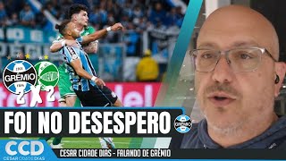 Grêmio joga NADA contra o Juventude e a incompetência é quotcomemoradaquot [upl. by Aretse901]