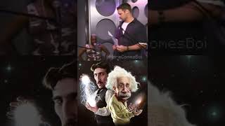 Nikola Tesla and Albert Einstein meme alberteinstein nikolatesla [upl. by Saqaw360]