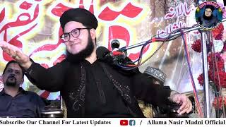 Very Emotional Bayan Akhrat ki Tayari Allama Nasir Madni 2023 Lahore Main Top Bayan [upl. by Egroeg]