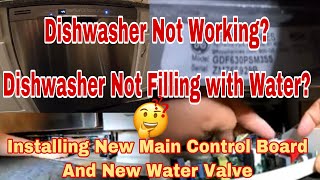 How to Repair GE Dishwasher Not Getting Any Water  Working Intermittent  Model GDF630PSM3SS [upl. by Anhoj300]