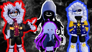 CODE  DustFellOuter Dust ReworkDust Dust Girl Ver Showcase Undertale Crazy Multiverse Timeline [upl. by Aicilra]