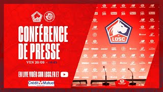 Suivez la conférence de presse avant LOSCRCSA avec le Crédit Mutuel Nord Europe🎙️ [upl. by Yntirb]