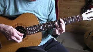 Dead Thumb Blues 4  Acoustic Blues Lesson  TAB avlOpen videodescr [upl. by Narcis]