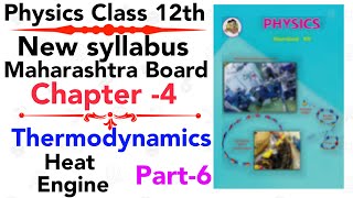 part6 ch4 Thermodynamics class 12 science maharashtra board new syllabus HEAT ENGINE NIE [upl. by Atirys]