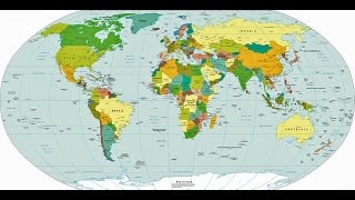 Total countries in the World Map of all the countries [upl. by Reg]