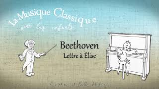 La Lettre à Élise Für Elise  L van Beethoven 2ème partie Synthesia [upl. by Aneele]