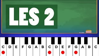 Piano Leren Spelen met BOB  Pianoles  Piano voor Beginners  Les 2 EASY [upl. by Ober254]