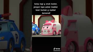 Amber Daily life Safety RTV Robocar Poli Bahasa Indonesia Masker Untunk Keshatan 2019 [upl. by Norihs757]