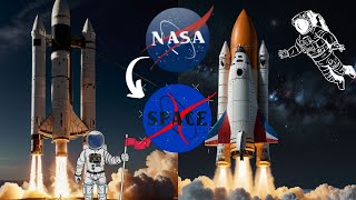 O Duelo Espacial SpaceX versus NASA [upl. by Cirdor]