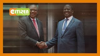 Uhuru and Raila recount events that led to 2018 handshake [upl. by Amlev613]