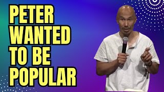 Francis Chan Says Peter Denied Jesus To Be Popular [upl. by Robbie]