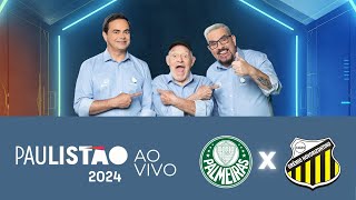 Palmeiras X Novorizontino  Paulistão 2024 na RECORD [upl. by Adaynek555]