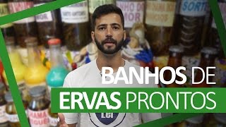 BANHOS DE ERVAS PRONTOS [upl. by Nerad257]