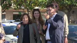 Montesilvano DAddazio avvia la campagna elettorale con Lucia Annunziata  04052024 [upl. by Irolav429]