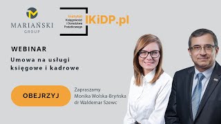 Umowa na usługi księgowe i kadrowe biurorachunkowe umowa KSeF RODO AML MDR [upl. by Bouchard963]