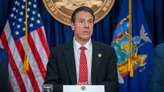 Watch Live New York Governor Cuomo Holds Coronavirus Briefing  NBC News [upl. by Zacek960]