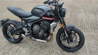 HG23TTV TRIUMPH TRIDENT 660 2023 ONLY 2763 MILES 1 OWNER FSH EXTRAS [upl. by Ronalda936]