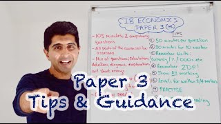 IB Economics  Paper 3 Tips amp Guidance HL [upl. by Jeanne]