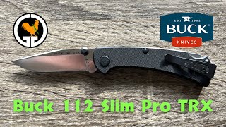 Buck 112 Slim Pro TRX Full Review [upl. by Floyd]