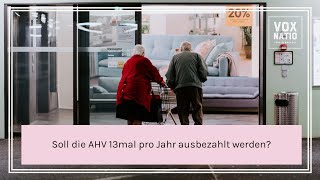 Abstimmung zur quot13 AHVRentequot [upl. by Strickland]