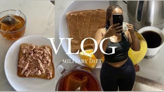 VLOG • I tried the military diet for 7 days • results • Did the diet work for me [upl. by Nerraj]