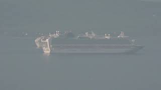 5 PASSENGER CRUISE SHIPS ANCHOR IN WEYMOUTH BAY DORSET AFTER THE COVID19 PANDEMIC [upl. by Ihana]