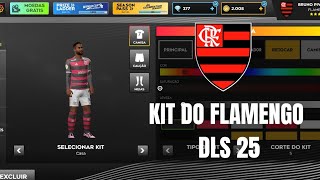 kit do flamengo completo  DLS 25 [upl. by Aleck]