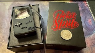 Review PocketSprite The Worlds Smallest Vintage Game Emulator [upl. by Enilekcaj]