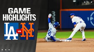 Dodgers vs Mets Game 2 Highlights 52824  MLB Highlights [upl. by Ygiaf550]