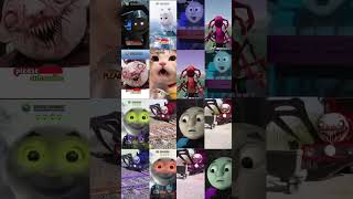 Super Megamix CHOO CHOO CHARLES Cat cute bunny and Thomas  Coffin dance song cover [upl. by Anamuj]