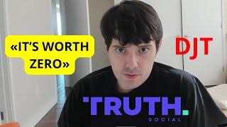 Martin Shkreli Explains Why Truth Social DJT Is A Worthless Stock [upl. by Mastat]