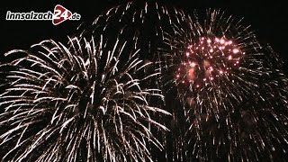 Mühldorfer Volksfest 2015 das Abschlussfeuerwerk [upl. by Aurita]