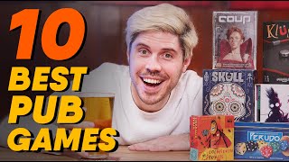 10 Best Board Games For The Pub [upl. by Assillim]